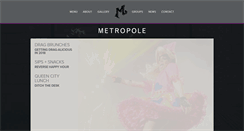 Desktop Screenshot of metropoleonwalnut.com