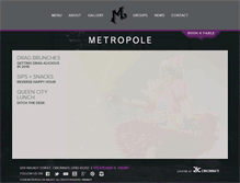 Tablet Screenshot of metropoleonwalnut.com